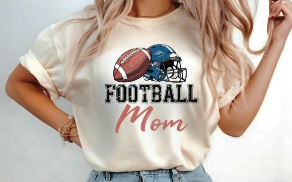 Download Football Mom Cheer Mom Shirt Design PNG - Mom Collection