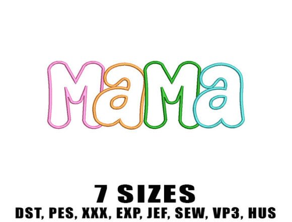 Download Mom Life Embroidery Designs - Mom Collection