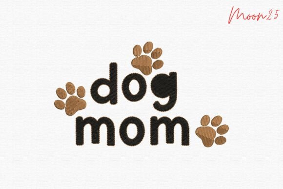 Download Dog Mom Paw Print Pet Lover Saying - Mom Collection