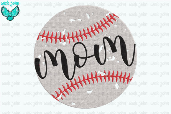 Download Mom Baseball Grunge - Mom Collection