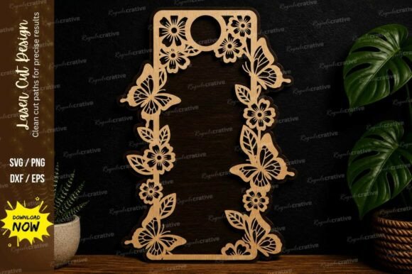 Download Floral Name Frame Design Laser Cut Svg - Floral name Collection
