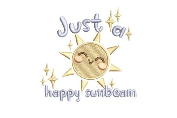 Download Smiling Sun, Nursery Embroidery - Premium Resources
