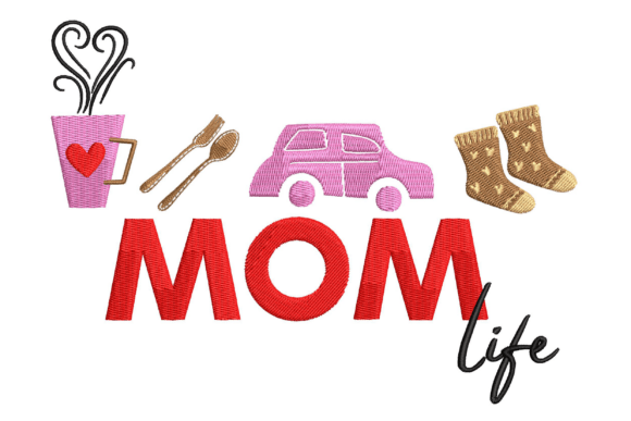Download Busy Mom Life Design Drop-off Pick-up - Mom Collection