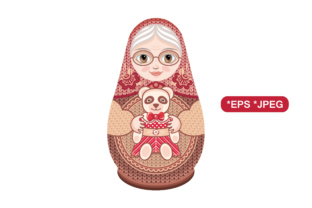Download Babushka Doll Vector Matryoshka - Vector Collection
